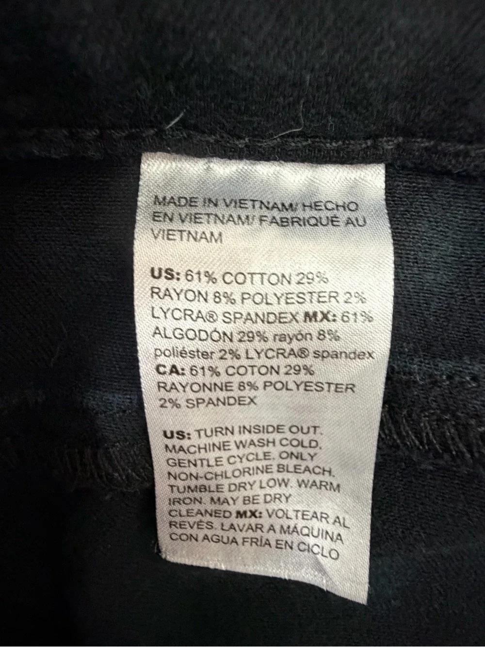 Chico's Jeans So Slimming Girlfriend Straight Leg Size 2.5 S (US L) Black